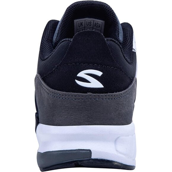 Kids Black Lightweight Tennis Athletic Casual Running Shoes Breathable Sneakers - Picture 4 of 7